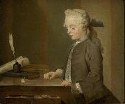 Jean Simeon Chardin, Portrait of Auguste Gabriel Godefroy